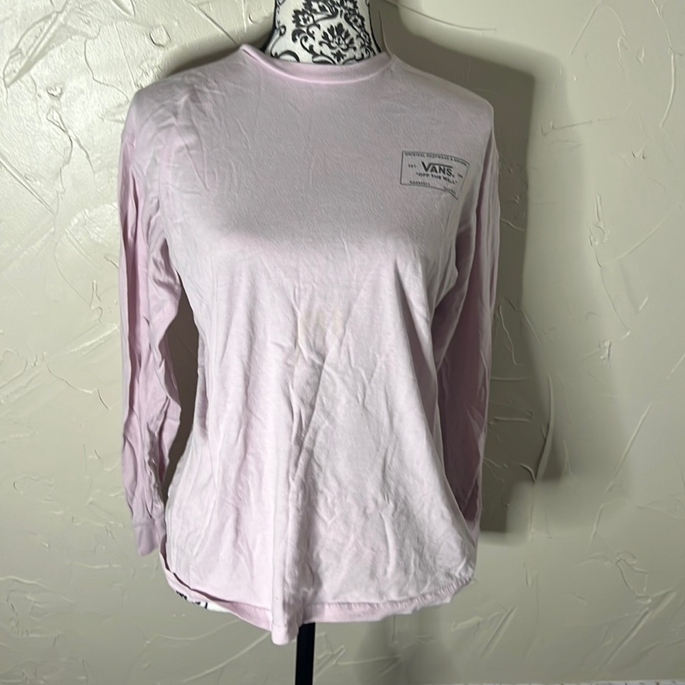 Pink vans shirt